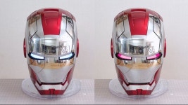 마블 오토킹 아이언맨 마크5 일렉트로닉 헬멧