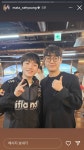 어제 티원 회식자리에 온 마타