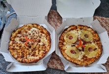 오늘은 피자 두판