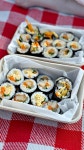 밖에서 밥 먹습니다 자작 김밥