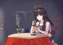 명일방주밤에 몰래 야식 먹는 분jpg