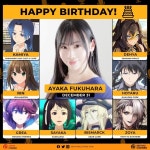 성우후쿠하라 아야카생일