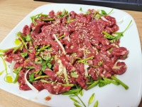영천 영화식당 스타일 육회