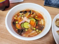 오랜만에 탕수육