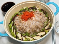 대패삼겹 숙주찜
