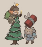 소전2 리타라에게 크리스마스 선물 받는