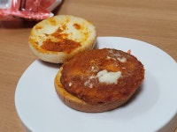 GS25 명조 콜라보 편의점 햄버거 2종