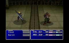 PC FINAL FANTASY VII 초반 스샷