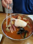 산행후 먹는 볶음짬뽕짬뽕밥아이스 아메리카노