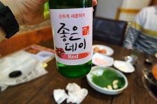 부산 서면에 줄서서 먹은 오삼불고기 feat 좋은데이 레드