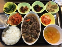 학교식당 5000원 불고기정식