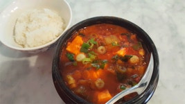 고추장찌개 만들어먹었습니다