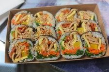 해장라면과 분식집김밥ㅎ