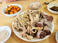 충북 영동에서 먹은 순대국밥