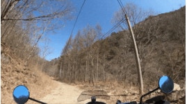 구룡령 샘골 휴게소까지