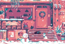 감성 픽셀 아트 모음gif