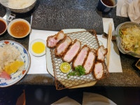 아내랑 먹고온 오사카 돈까스 만제