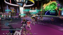 사람들 오락실에서 빙글빙글 도는중