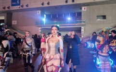 마이부 일본 행사 한국 대표 에이펙스 레전드 로바 코스프레