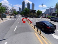 교통법규관련하여 유턴가능여부 질문드립니다