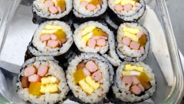 아들 녀석이 김밥이 먹고프대서 만들어봤습니다