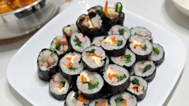 집에서 밥 해먹습니다 자작 김밥