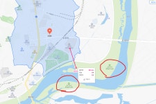 백로아파트 500M앞에 생태습지공원있는데 지은거네