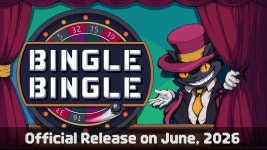 니팅 게임즈, 지난 22일(월) 룰렛 빌딩 로그라이크 ‘빙글빙글(Bingle Bingle)’, 스팀 발매