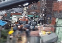 얼마전 있었던 부산 목욕탕 폭발 사건 움짤
