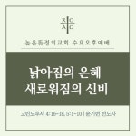 은혜, 새로워짐의 신비 by 높은뜻정의교회 | Listen online for... 2026년 02월 18일 수요예배(오후) 낡아짐의 은혜, 새로워짐의 신비