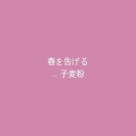 Stream 春を告げる _ 子麦粉 by Chaerinnin | Listen online for free on SoundCloud 春を告げる _ 子麦粉
