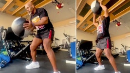 Boxing legend Mike Tysons gym workout at 57 years old has fans calling him the GOAT - Daily Star Mike Tysons gym workout at... 