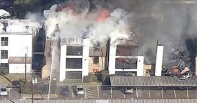 Massive fire engulfs apartment block – firefighters SAVED from inferno - Daily Star Massive fire engulfs apartment block... 