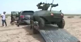 Iraq military new move to fight ISIS is a monster ROBOT tank - Daily Star Iraq military new move to fight ISIS is a monster ROBOT... 