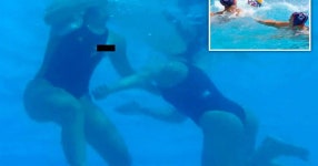 NBC criticised for broadcasting Olympic athletes nip-slip caught on underwater camera - Daily Star NBC criticised for... 