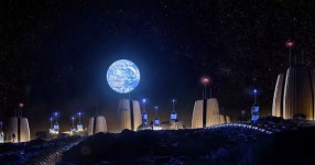 Life on Moon village drawn up in new images – and building could start in a decade - Daily Star Life on Moon village laid... 