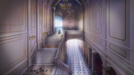 왕실교사 하이네 작품 속 궁전의 모델 호프부르크 궁전