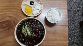 부산 연산동 아리랑반점 짜장면곱배기밥