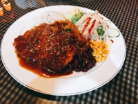 왜관 캠프캐롤 돈까스집