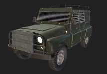 배틀그라운드 방탄 UAZ 차량이 추가된 것이 확인