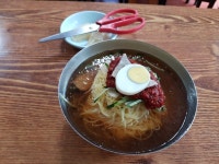오늘 먹은 부산밀면입니다부암동