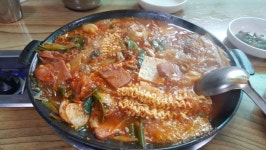 경기도 연천 구 5사단 신병교육대 앞 대광리역 부대찌개집