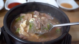 단돈 8천 원에 갈비탕과 수육을 먹을 수 있는 마산 장군 갈비탕