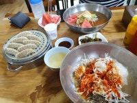 화평동 일미냉면의 냉면수박이요