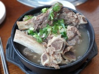 일산 육회와 갈비탕전날 술자리 포함