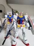 HG GTO 1144 퍼스트 건담 디 오리진 동일 계열 키트 비교 사진 추가