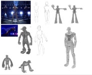 깡 3D피규어 만들어 보기 블렌더3D