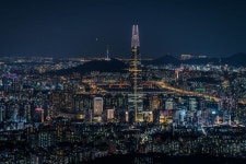 미세먼지 제로였던 날의 서울 풍경