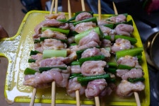 불닭맛 닭목살 꼬치 숯불구이