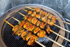 불닭맛 닭목살 꼬치 숯불구이
